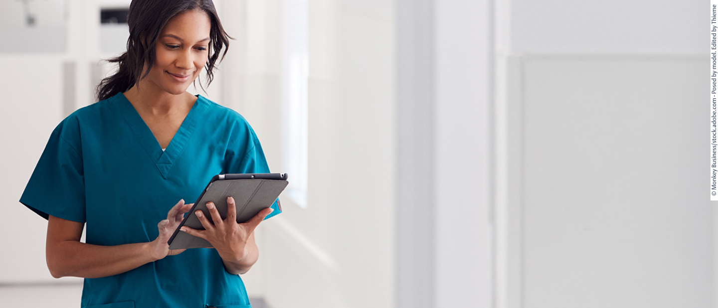 Practical nursing documentation is easy with us, it supports decision-making and improves quality.